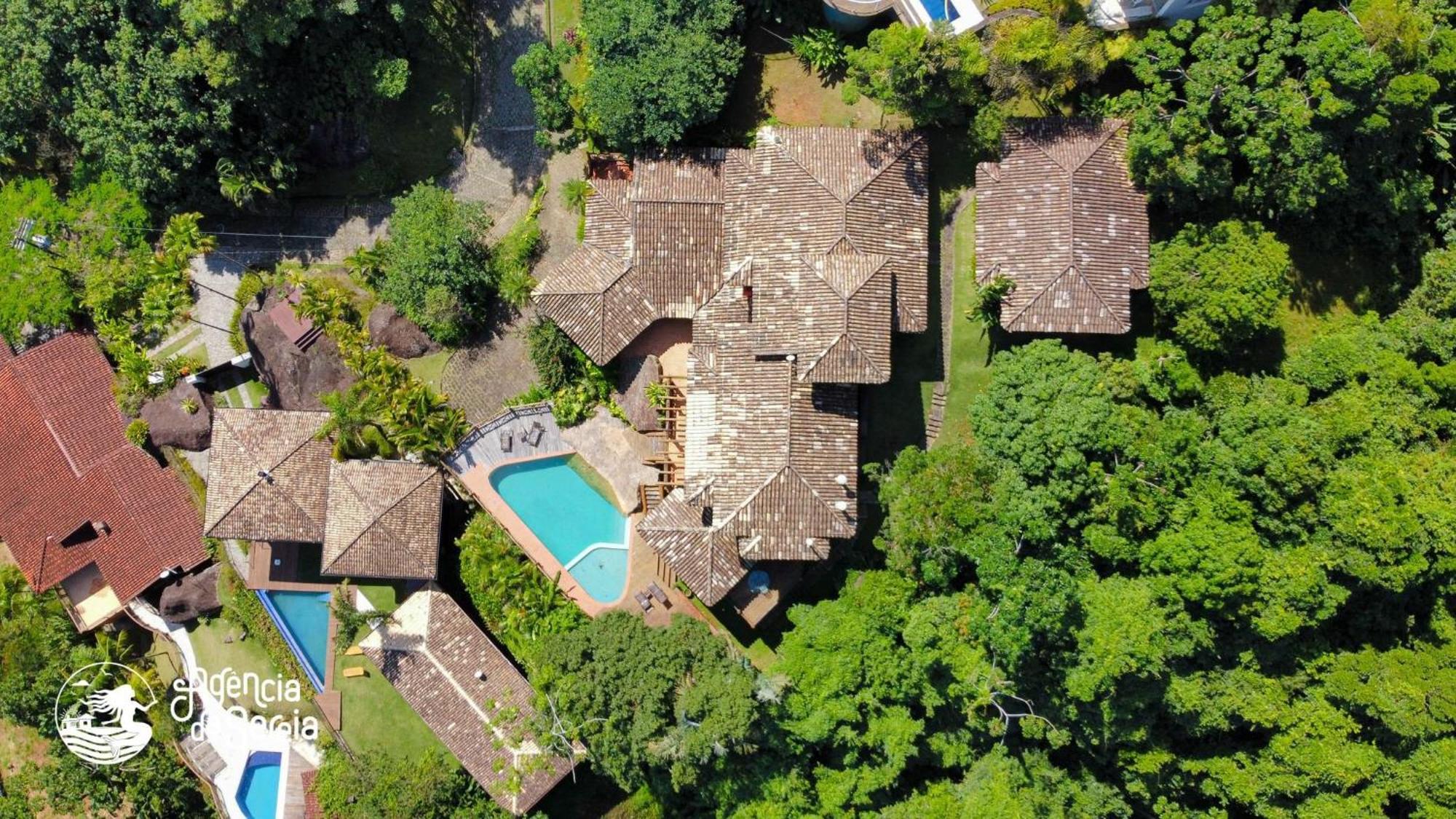 Linda Casa Com Vista Incrivel Em Condominio No Sul Da Ilha Ilhabela Dış mekan fotoğraf