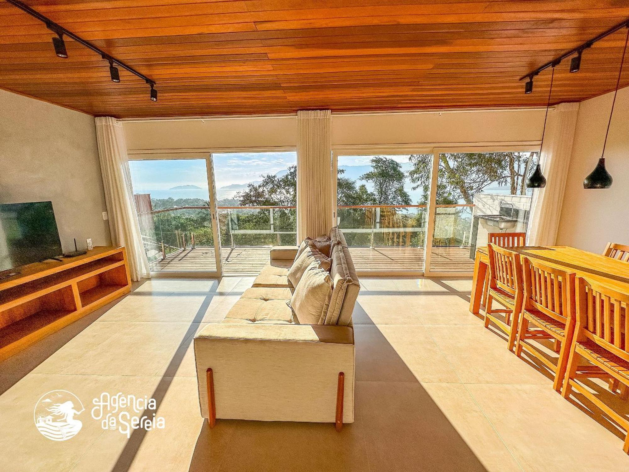 Linda Casa Com Vista Incrivel Em Condominio No Sul Da Ilha Ilhabela Dış mekan fotoğraf