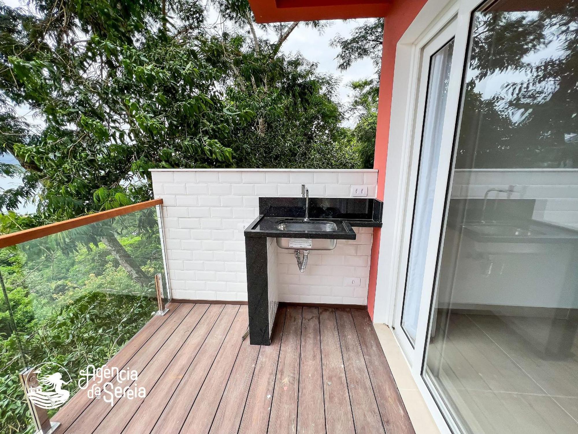 Linda Casa Com Vista Incrivel Em Condominio No Sul Da Ilha Ilhabela Dış mekan fotoğraf